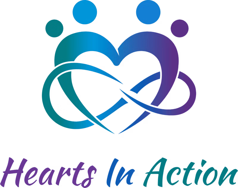 Hearts In Action - NDIS Support Provider Logo