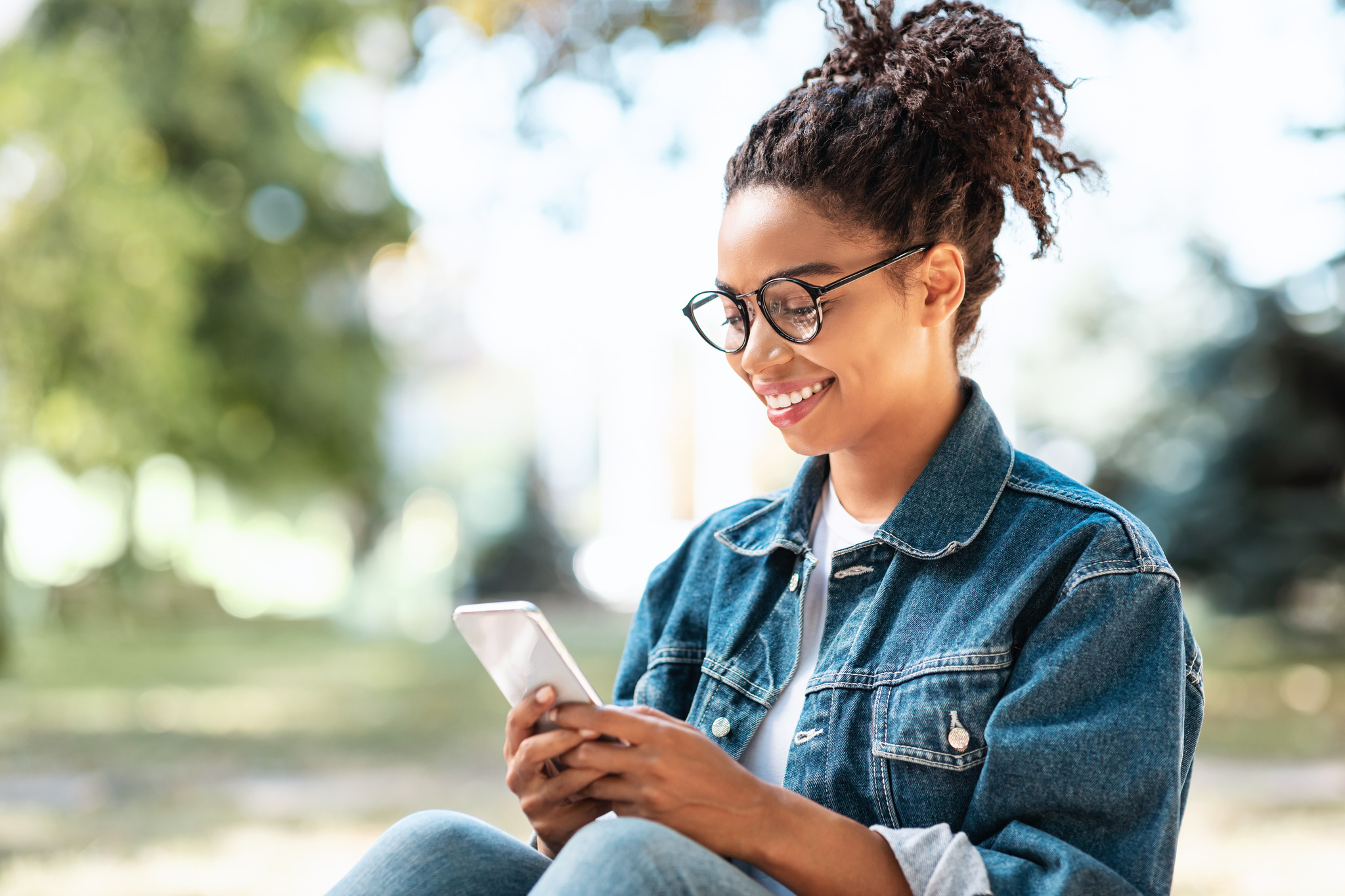 NDIS participant connecting with their support team by phone